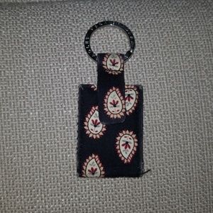 VERA BRADLEY photo keychain